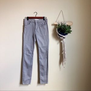 Soft Gray Casual Pants